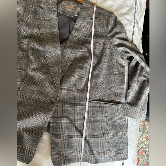 Talbot’s Wool Italian Wool Gray Blazer - Picture 7 of 8